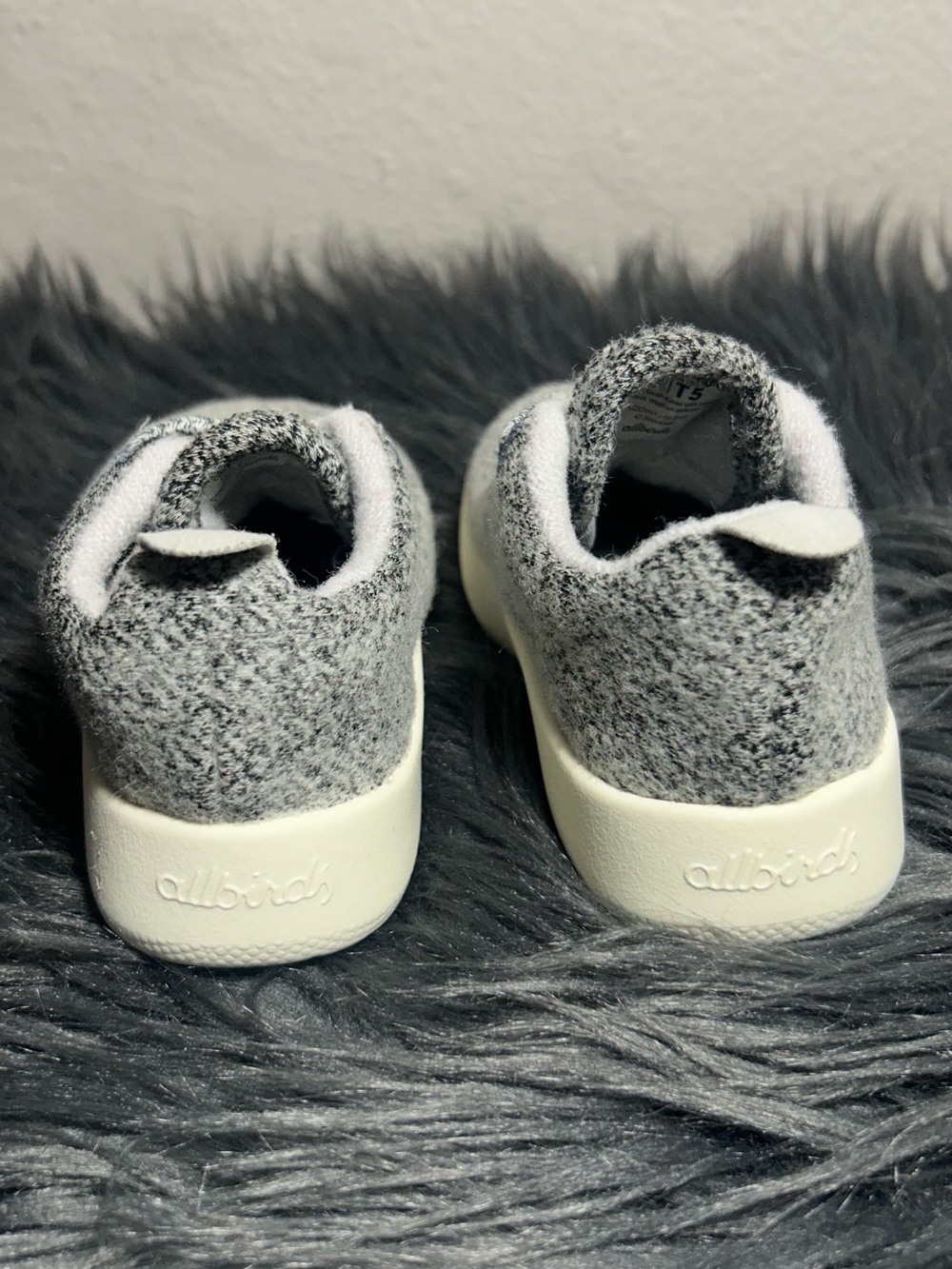 Allbirds Smallbirds Toddler Wool Runner Shoes Knit Slip-on Sneaker Size T5 - Picture 5 of 7
